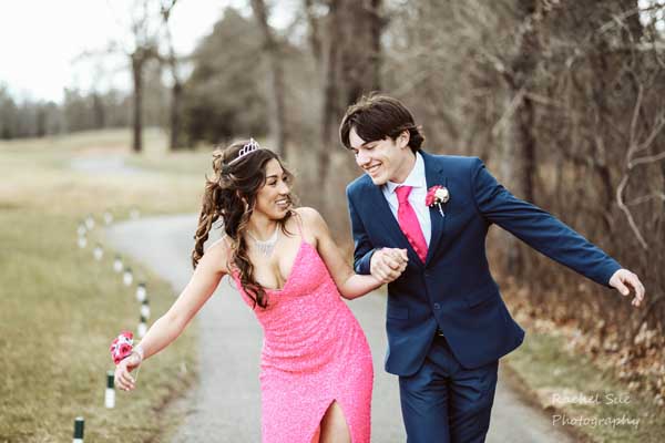 Guests at Nekoosa High School Prom, photographed by Rachel Sue Photography