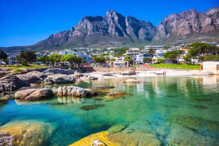 The waterfront at Cape Town, South Africa